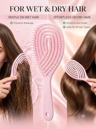 3D Detangling Hair Brush