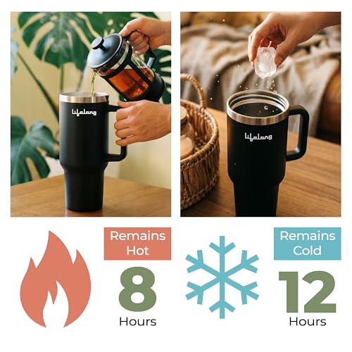 Lifelong Double-Walled Vacuum Insulated Tumbler