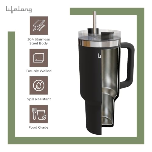 Lifelong Double-Walled Vacuum Insulated Tumbler
