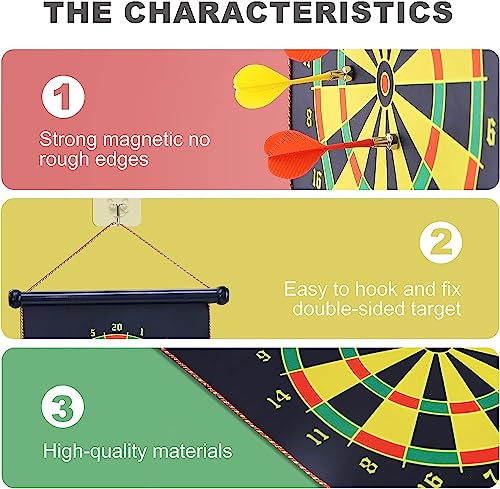 Serveuttam Magnetic Dart Board Game
