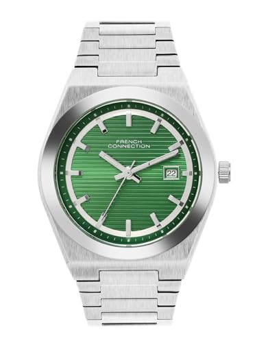 French Connection Textured Green Round
