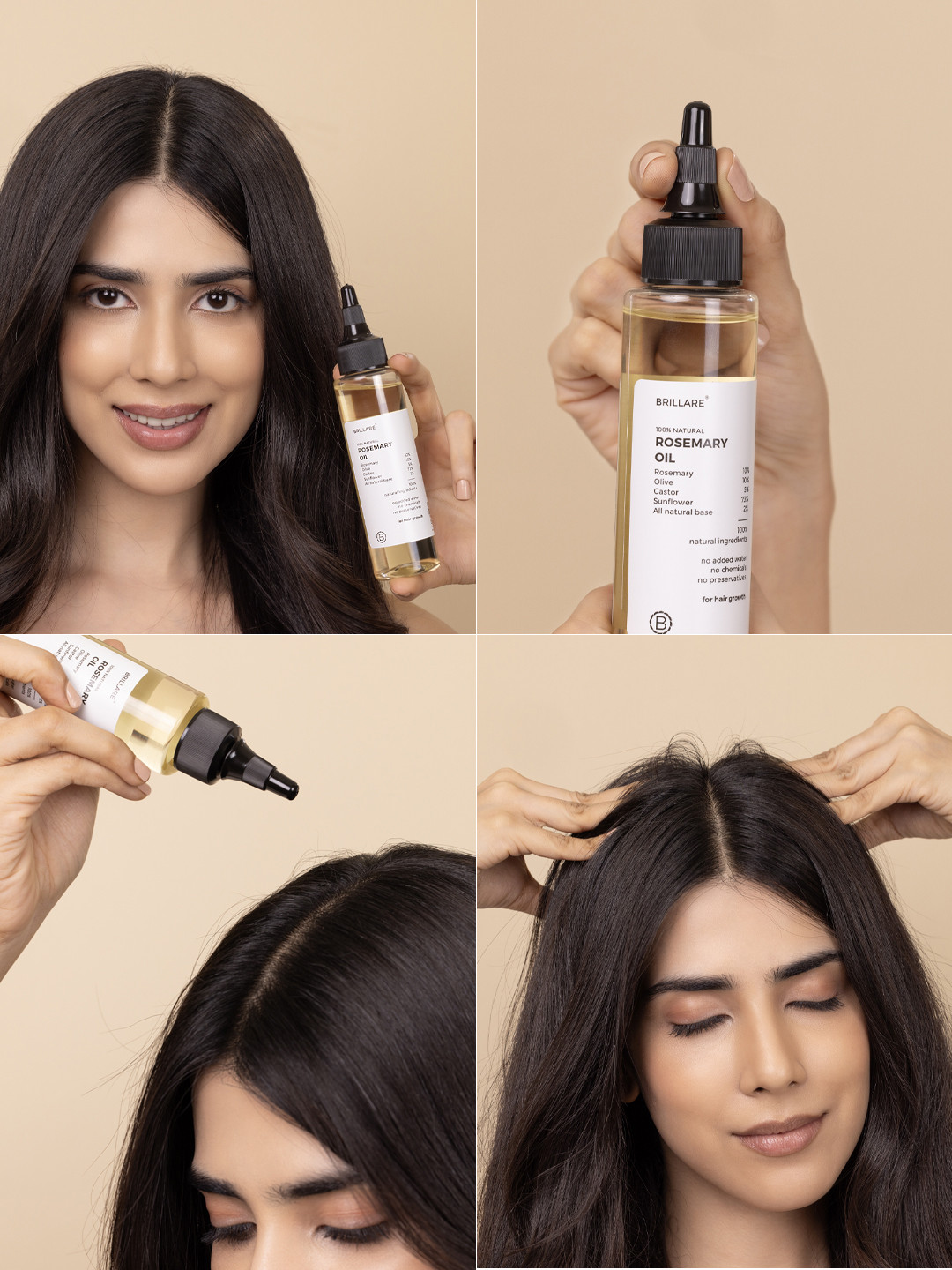 BRILLARE 10% Rosemary Hair Oil