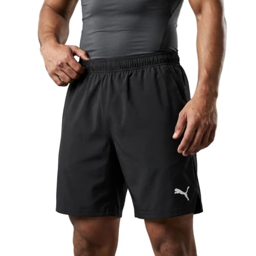 Puma Men's Solid Relaxed Fit Shorts