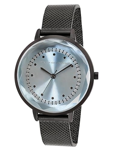 French Connection Sky Blue Dial Analog Watch for Women -FCC02BM - Image 2