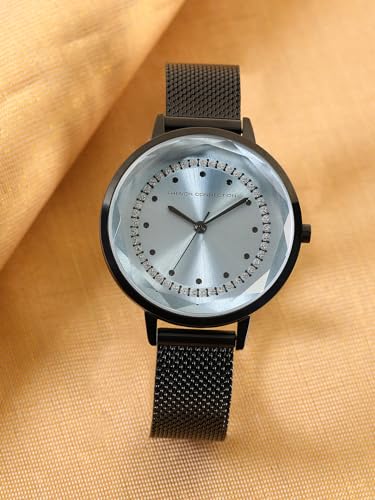 French Connection Sky Blue Dial Analog Watch for Women -FCC02BM - Image 3