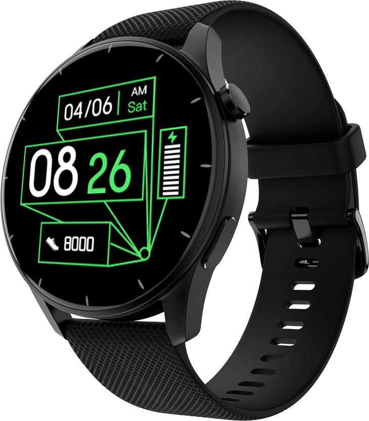 Noise Crew 1.38 Round Display with Bluetooth Calling, Metallic fi - Image 3