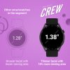 Noise Crew 1.38 Round Display with Bluetooth Calling, Metallic fi - Image 4