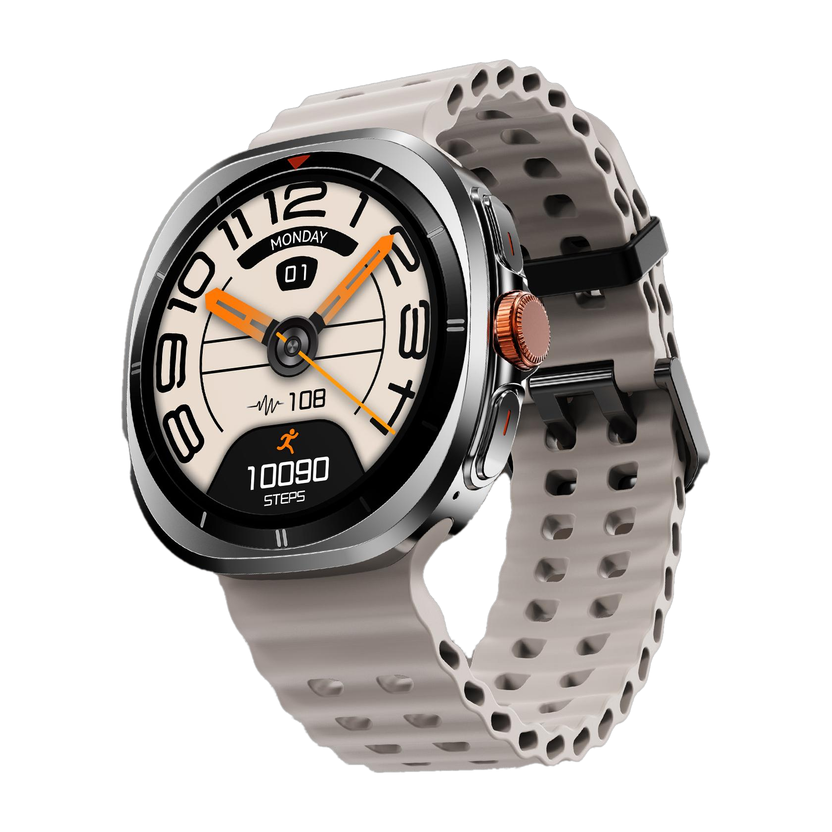 Noise Crew 1.38 Round Display with Bluetooth Calling, Metallic fi - Image 8