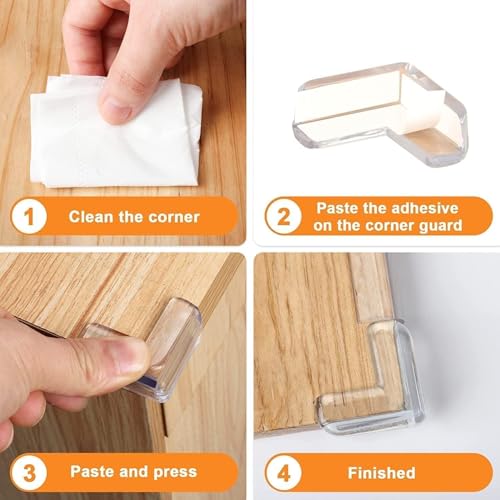 Pack of 10 Silicone Corner