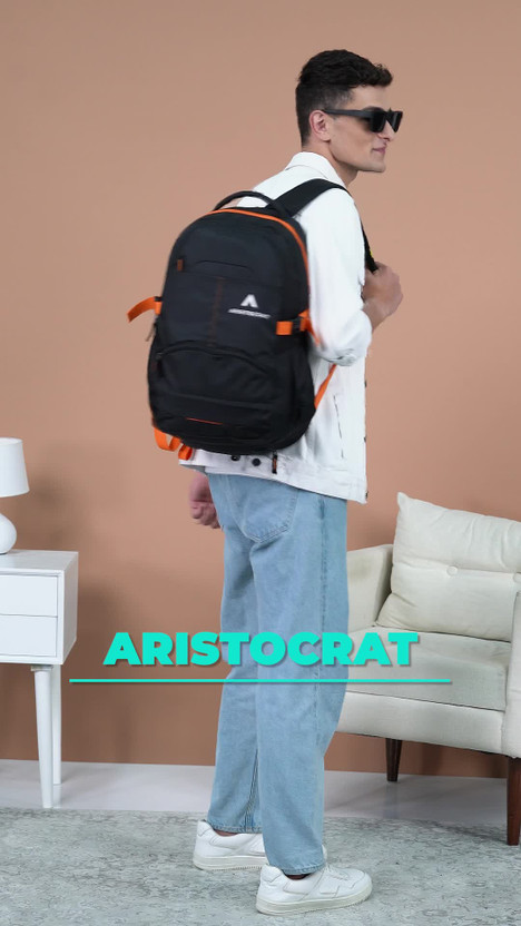 ARISTOCRAT Large 32 L Laptop Backpack Bloom 02 Lightweight Casual - Image 2