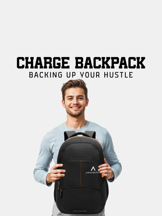 ARISTOCRAT Large 32 L Laptop Backpack Bloom 02 Lightweight Casual - Image 3