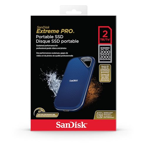 SANDISK Extreme Pro 2TB Portable