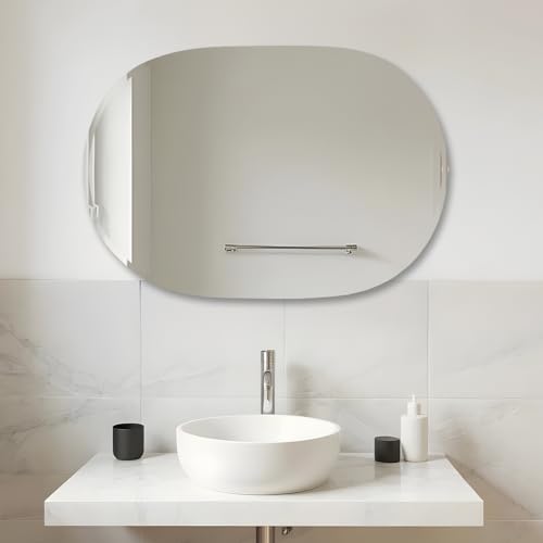 Amazon Basics Frameless Capsule Glass