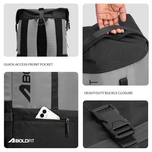 Boldfit Rolltop Bags for Mens