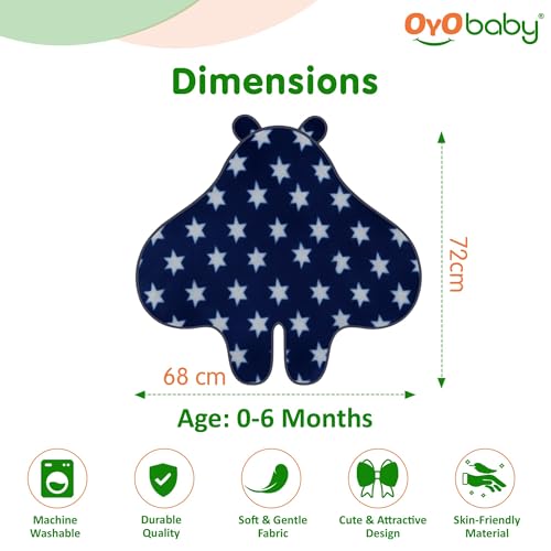 OYO BABY Baby Hooded Blankets