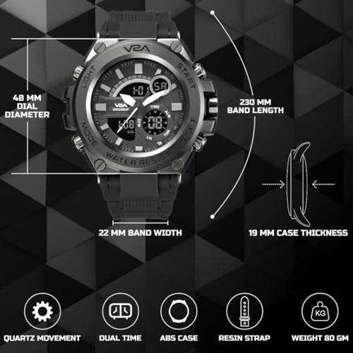 V2A Chronograph Analogue and Digital