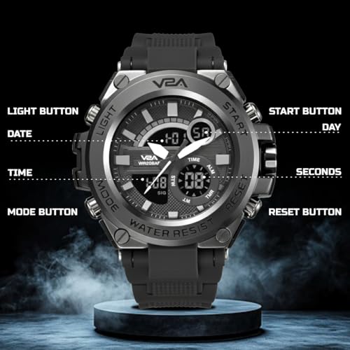 V2A Chronograph Analogue and Digital