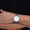 Fastrack Stunners White Dial Silver
