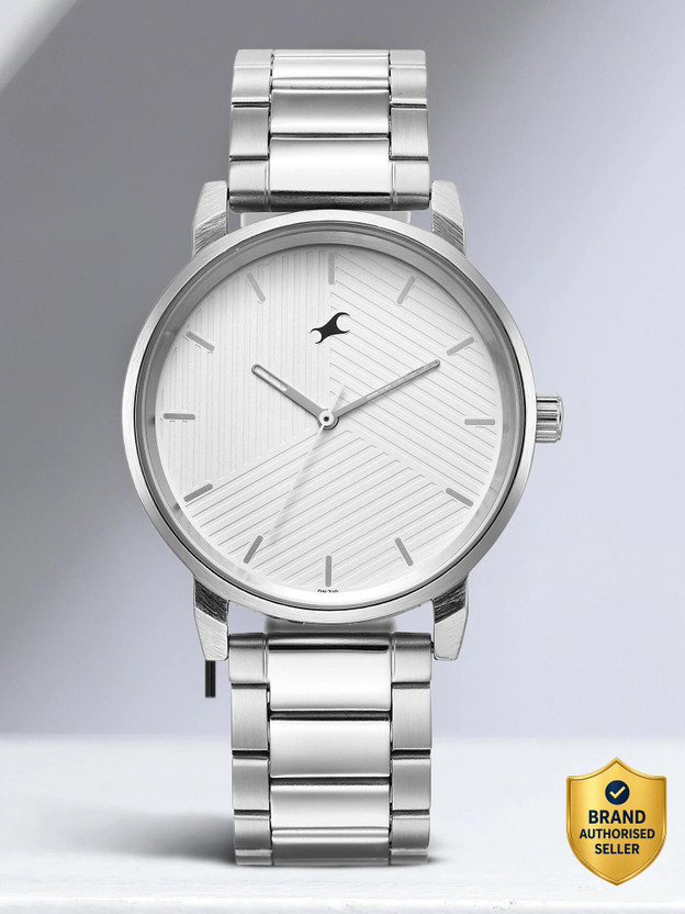 Fastrack Stunners White Dial Silver
