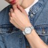 Fastrack Stunners White Dial Silver
