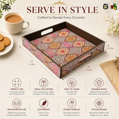 GKD Wooden Serving Tray –