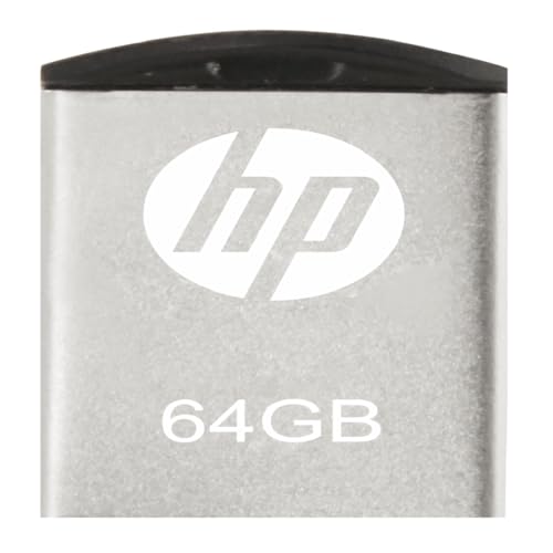HP v222w 64GB USB 2.0 Pen Drive, Metal Silver - Image 3