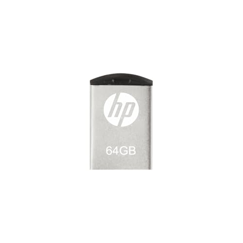HP v222w 64GB USB 2.0 Pen Drive, Metal Silver - Image 4