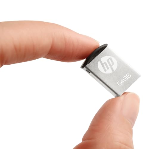 HP v222w 64GB USB 2.0 Pen Drive, Metal Silver - Image 5
