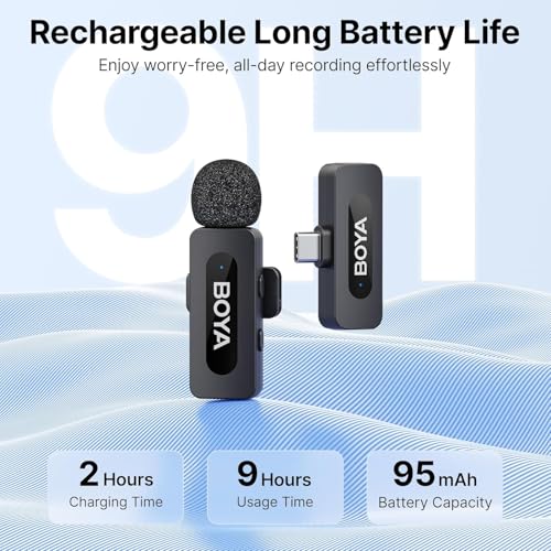 BOYA V10 Series Wireless Lavalier
