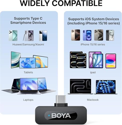 BOYA V10 Series Wireless Lavalier