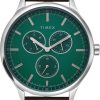 Titan Karishma Brown Dial Black Leather Strap Analog Watch - For - Image 6