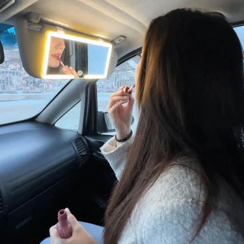 LED Car Vanity Mirror