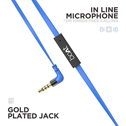 boAt Bassheads 225 Wired in Ear Earphone with Mic (Blue) - Image 7