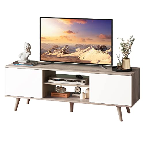 WLIVE Engineered Wood White Tv