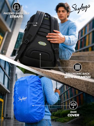 Skybags Cipher 32L Laptop Backpack (Upto 16"), 3 Compartments - Image 4