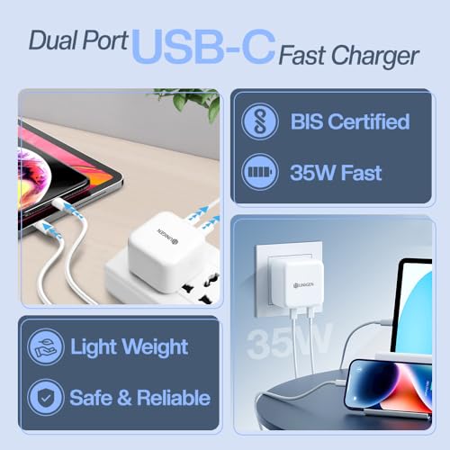 UNIGEN 35W Dual Port USB-C