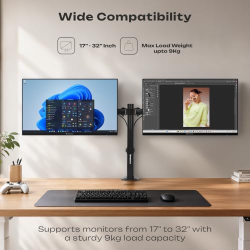 Zebronics DMS700 Dual Monitor Arms