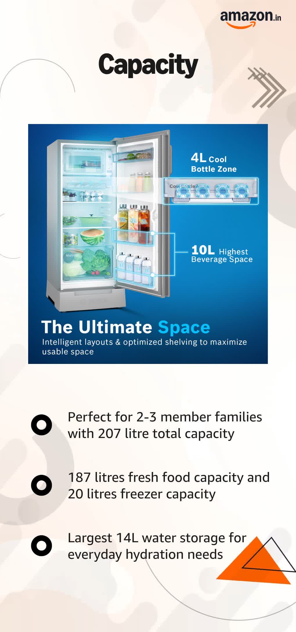 Bosch 207 L, 3 star