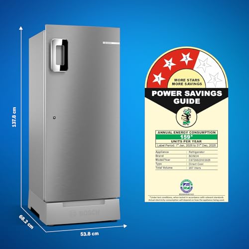 Bosch 207 L, 3 star