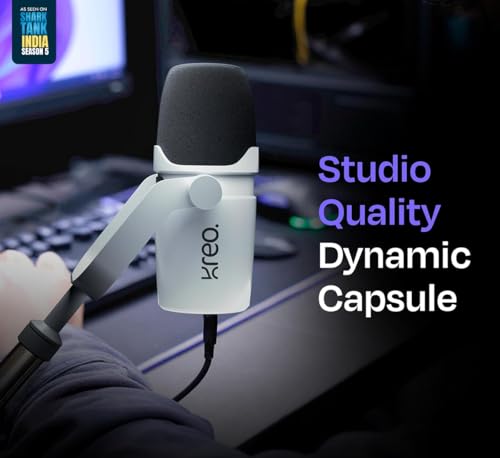 Kreo Kast Dynamic Mic, XLR/USB