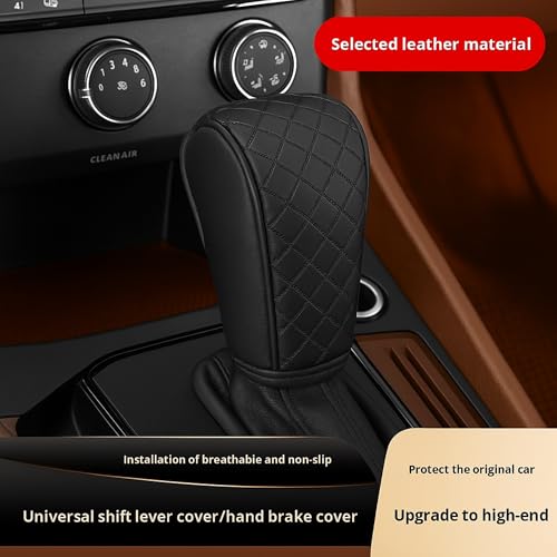 DETACHI Car Gear Knob Cover