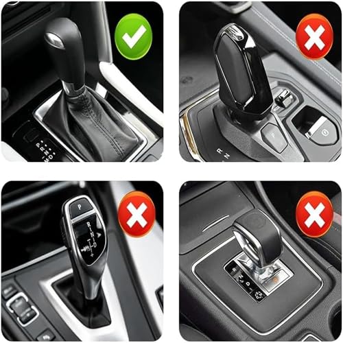 DETACHI Car Gear Knob Cover
