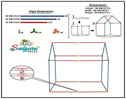 SANGANI Kids Play Tent House