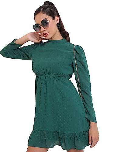 KETCH Women Bodycon Above Knee Regular Fit Full Sleeve Dress