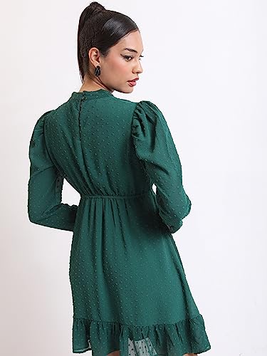 KETCH Women Bodycon Above Knee Regular Fit Full Sleeve Dress - Image 3