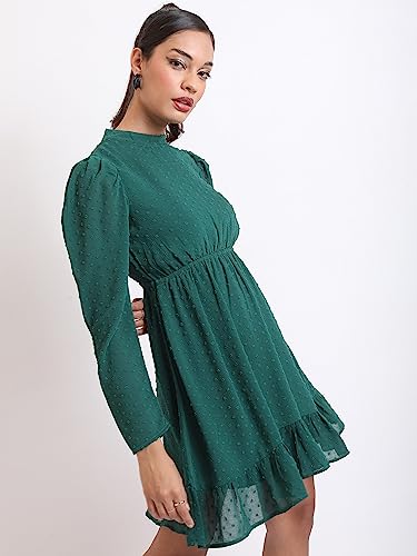 KETCH Women Bodycon Above Knee Regular Fit Full Sleeve Dress - Image 4