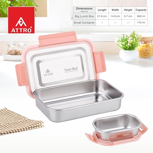 ATTRO Smart Meal Big Stainless