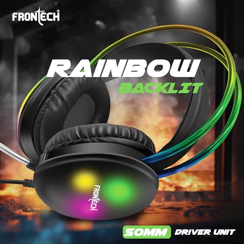 FRONTECH Gaming Headset with RGB
