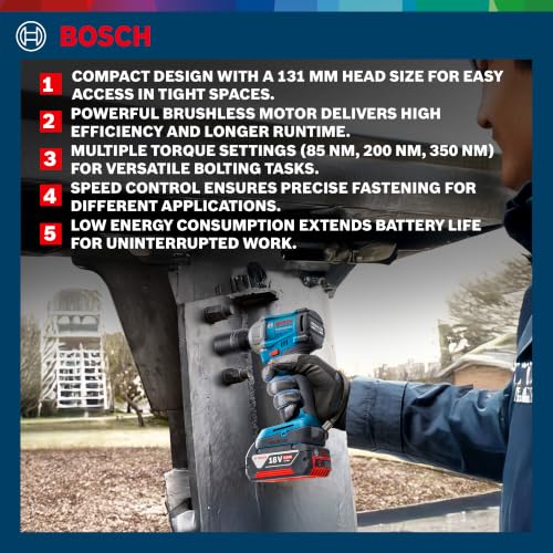 BOSCH GDS 18V-350 Cordless Impact