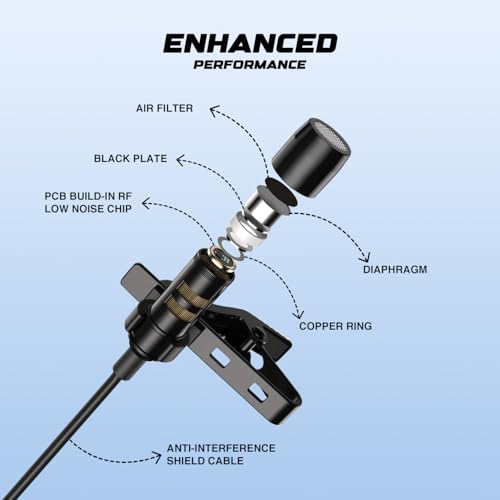 Humble® HB-C01 Lavalier Lapel Condenser
